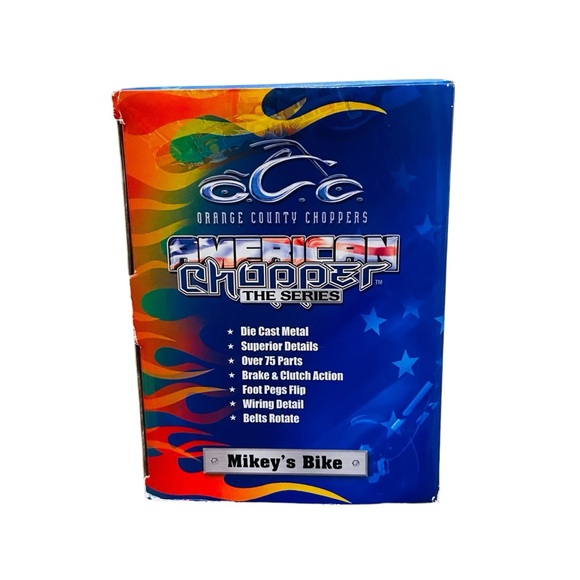 Mikey’s Bike American Chopper TV Orange County Chopper Motorcycle Die Cast 1:10 - Picture 8 of 13